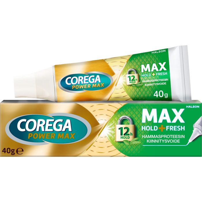 COREGA MAX HOLD + FRESH hammasproteesin kiinnitysvoide 40 G kuva 3