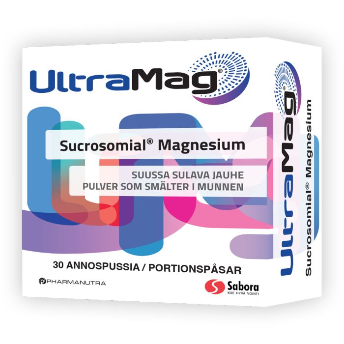 UltraMag Sucrosomial magnesium 187.5 mg 30 pss kuva 2