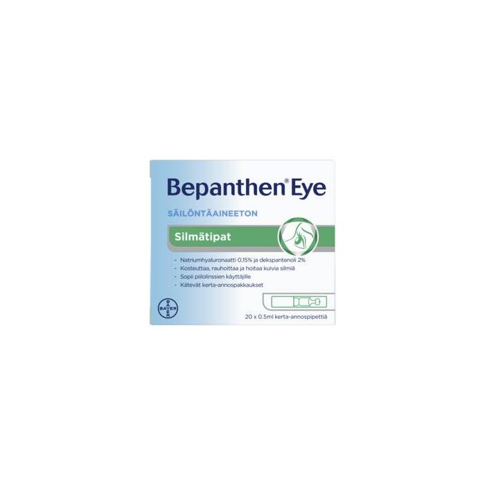 Bepanthen Eye silmätipat kerta-annospipetti 20 kpl