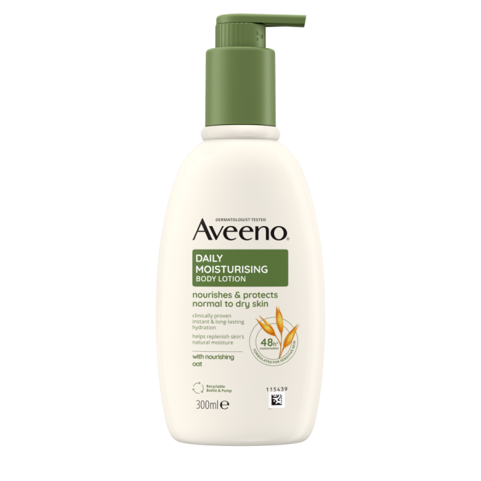 Aveeno Daily Moisturising Body Lotion kosteusvoide 300 ml kuva 4