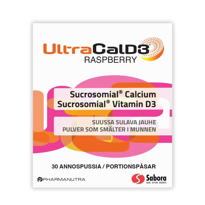 UltraCal D3 Raspberry annospussi 30 kpl kuva 1