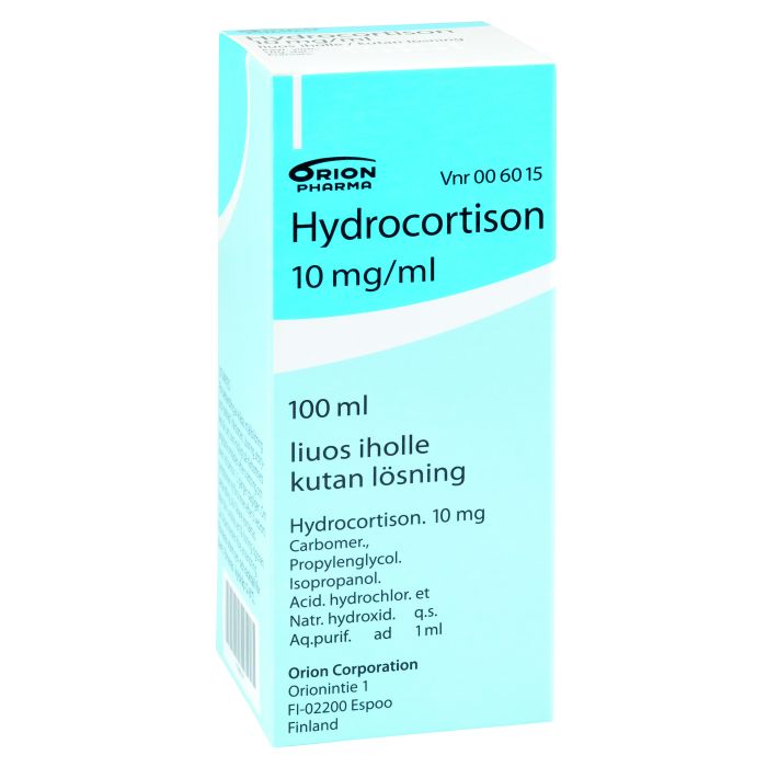 HYDROCORTISON liuos iholle 10 mg/ml 100 ml kuva 1
