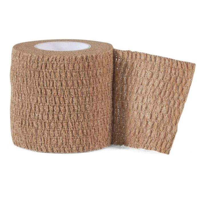 Lumocare itsekiinnittyvä tukiside 5 cm x 4,5 m beige 1 kpl