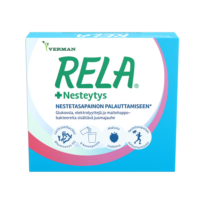 Rela + Nesteytys vadelma annospussi 8 kpl