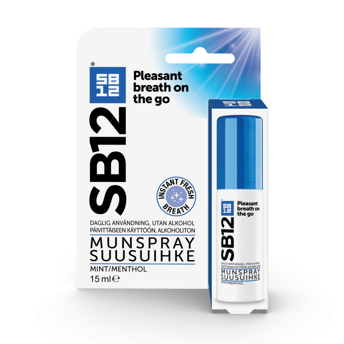 SB12 Orig. Suusuihke Minttu/Menthol 15 ml kuva 4