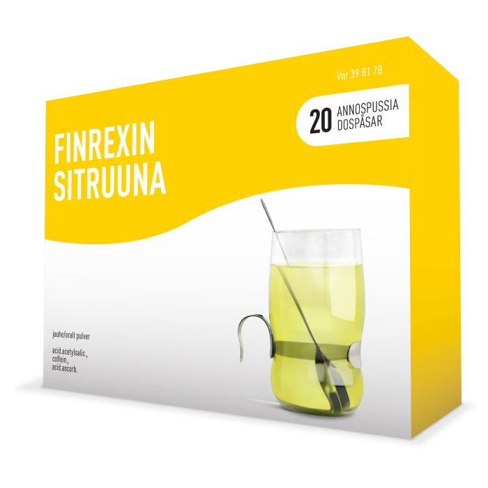 FINREXIN SITRUUNA jauhe 350/30/300 mg 20 x 5 g kuva 2