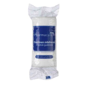 Pharmacare Elastinen sideharso 8cmx4,5m 1 kpl