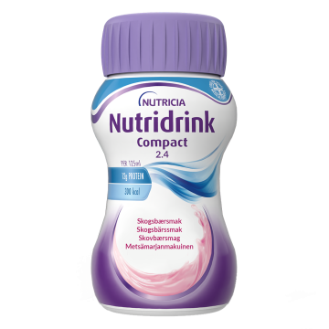 Nutridrink Compact metsämarja 4x125 ml