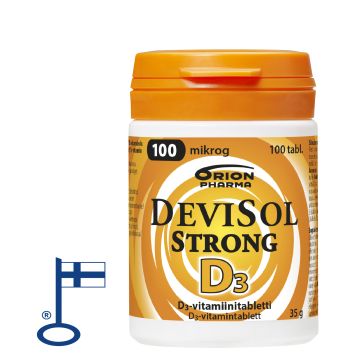 Devisol Strong 100 mikrog imeskelytabletti 100 kpl