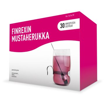 FINREXIN MUSTAHERUKKA jauhe 350/30/300 mg 30 x 5 g