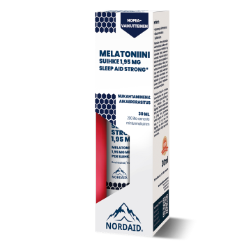 Nordaid Sleep Aid Strong 1,95 mg Melatoniinisuihke 30 ml