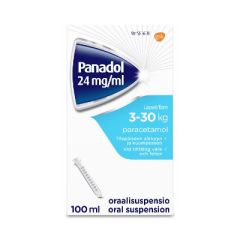 PANADOL oraalisuspensio 24 mg/ml 100 ml