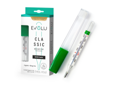 EVOLU Classic elohopeaton kuumemittari ravistelulaitteella 1 kpl