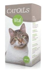 CatOils omega 3, vital iho & limakalvot 100 ml