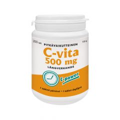Pitkävaikutteinen C-Vita 200 tabl