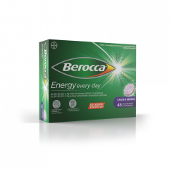 BEROCCA ENERGY CASSIS&BERRIES PORETABLETTI 45 kpl