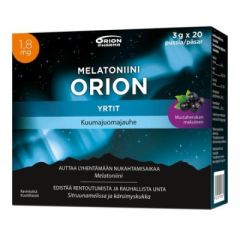 MELATONIINI ORION 1,8 MG YRTIT KUUMAJUOMAJAUHE 20 PUSSIA