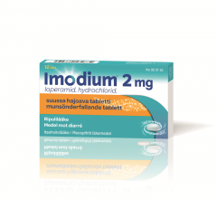 IMODIUM tabletti, suussa hajoava 2 mg 12 fol