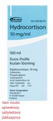 HYDROCORTISON liuos iholle 10 mg/ml 100 ml